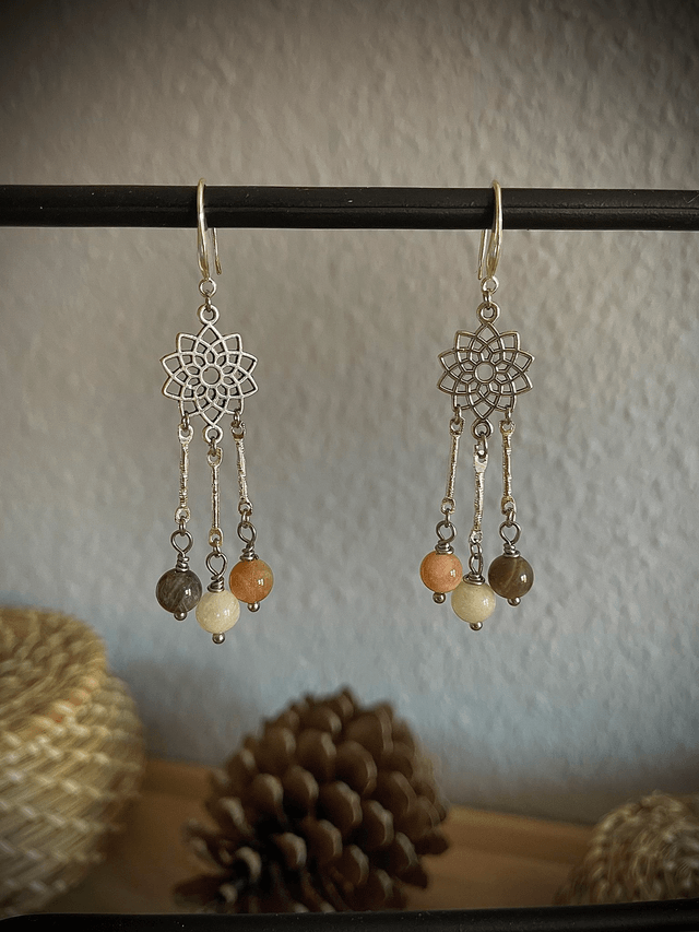 Boucles d’oreilles « Attrape Lune »