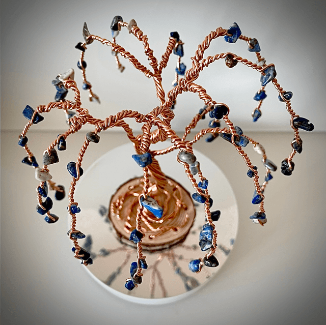 Arbre Saule Lapis-lazuli 