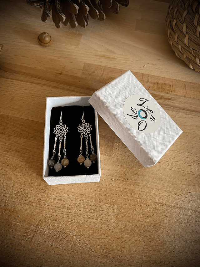 Boucles d’oreilles « Attrape Lune »
