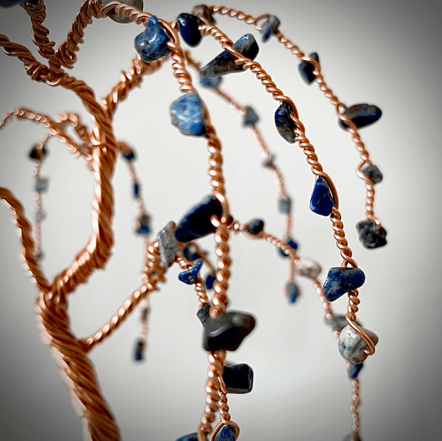 Arbre Saule Lapis-lazuli 
