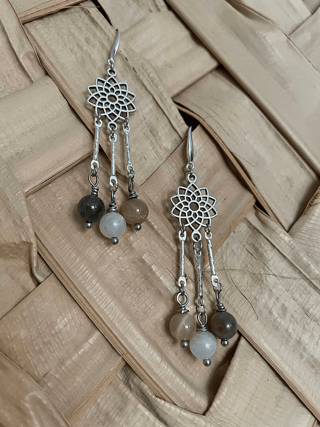 Boucles d’oreilles « Attrape Lune »