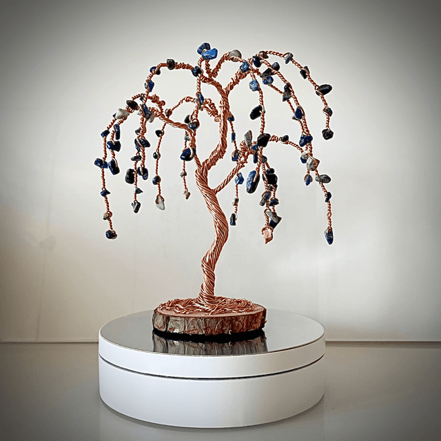 Arbre Saule Lapis-lazuli 
